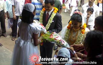 Bibin Jisha wedding Photo